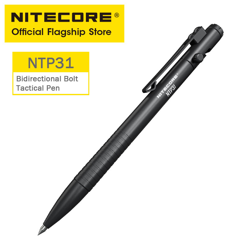 Pen Tactical Glass - Nitecore NTP31 Тактическая ручка с ЧПУ,