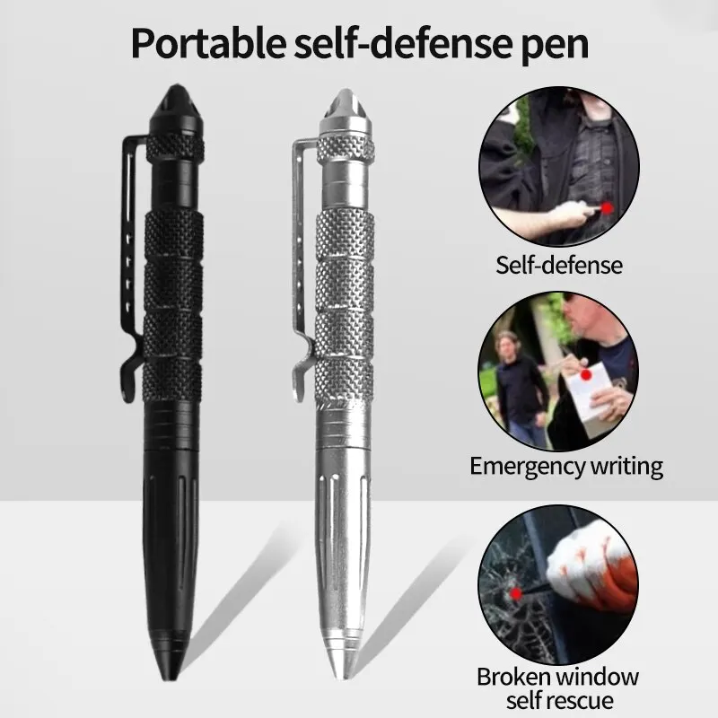 Pen Tactical Glass - Многофункциональная тактическая ручка для самообороны, выживания