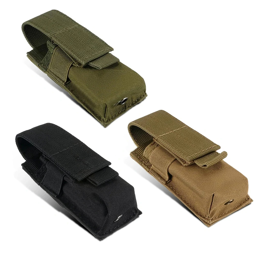 Edc Carry Flashlight - Модульная поясная сумка MOLLE: фонарик/9 мм,