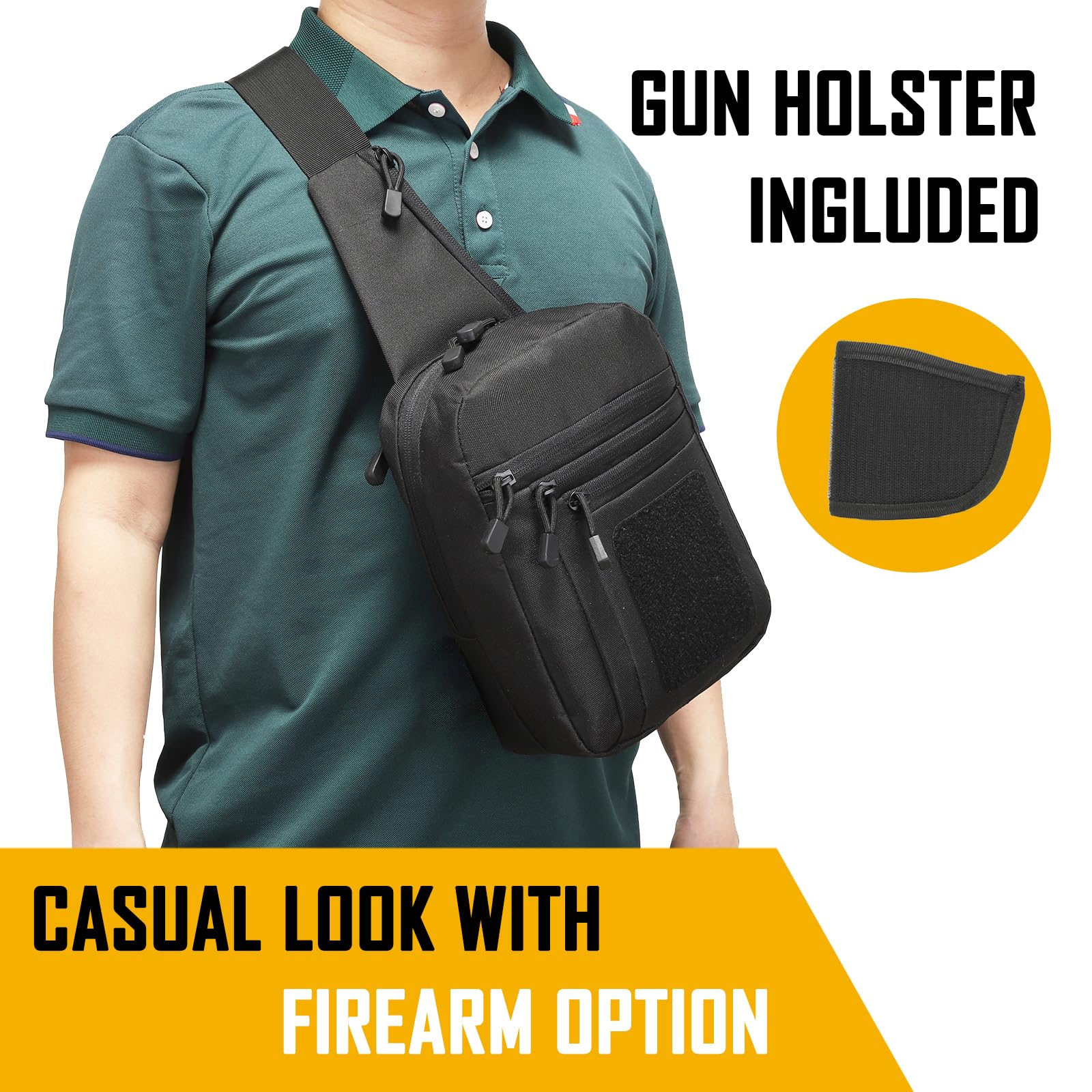 Мужская сумка через плечо для  – обзор и цена Edc Carry For Men