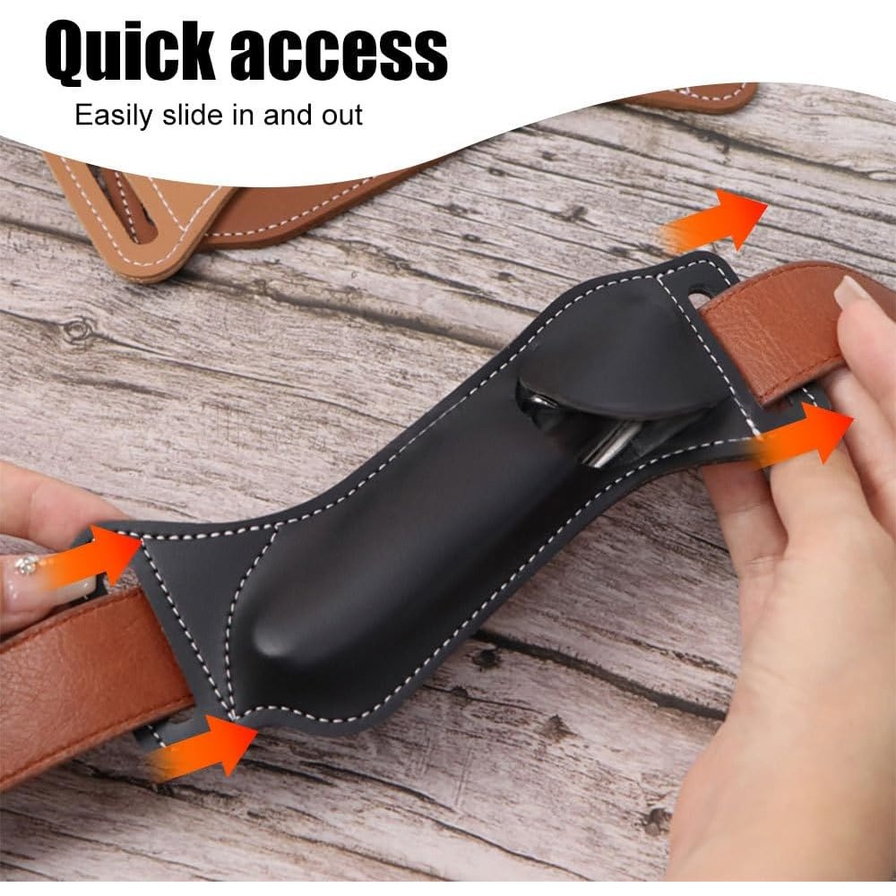 Тактический складной нож EDC:  – обзор и цена Leather Edc. Carry Pouch