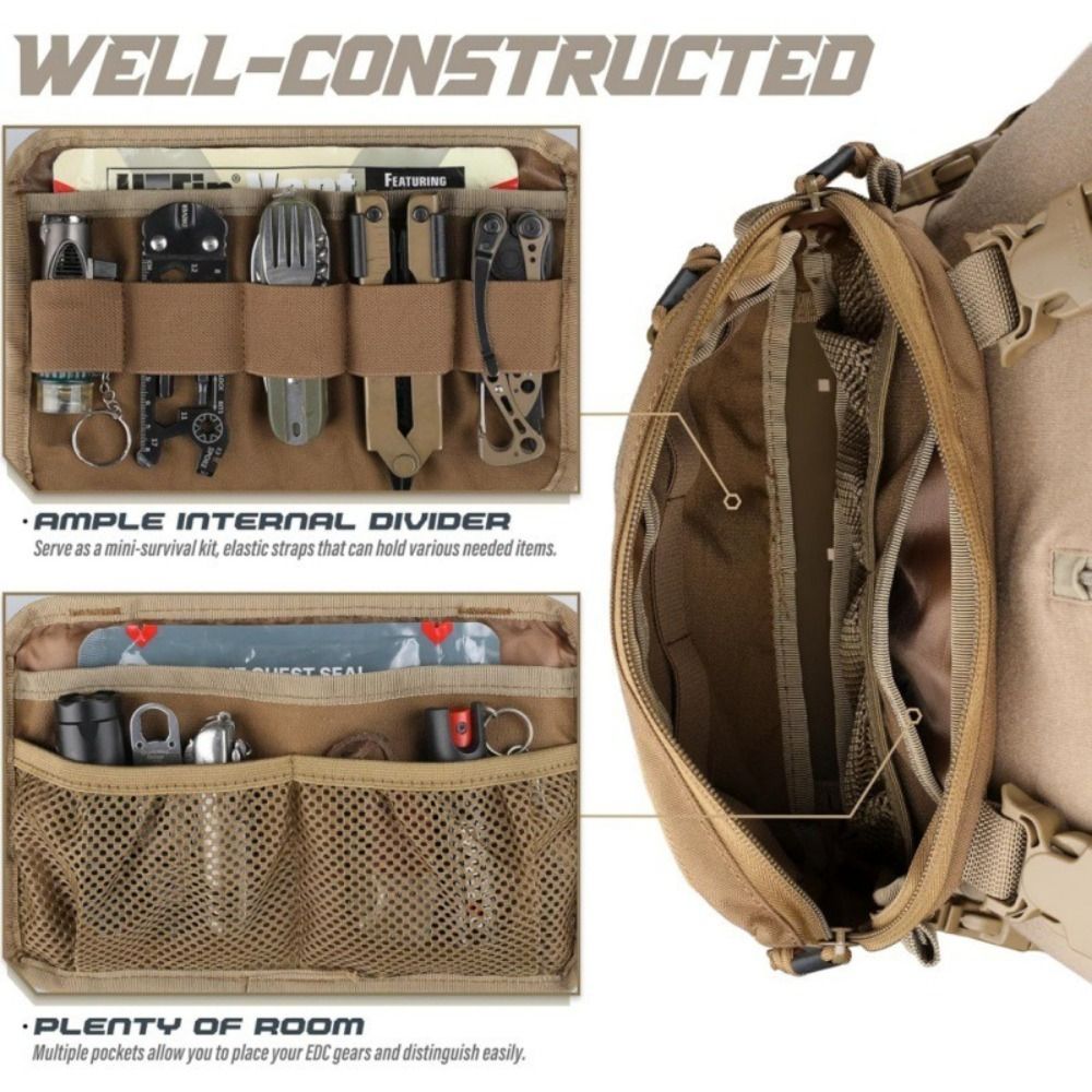 Модная мужская нагрудная сумка – обзор и цена Edc Carry Kit