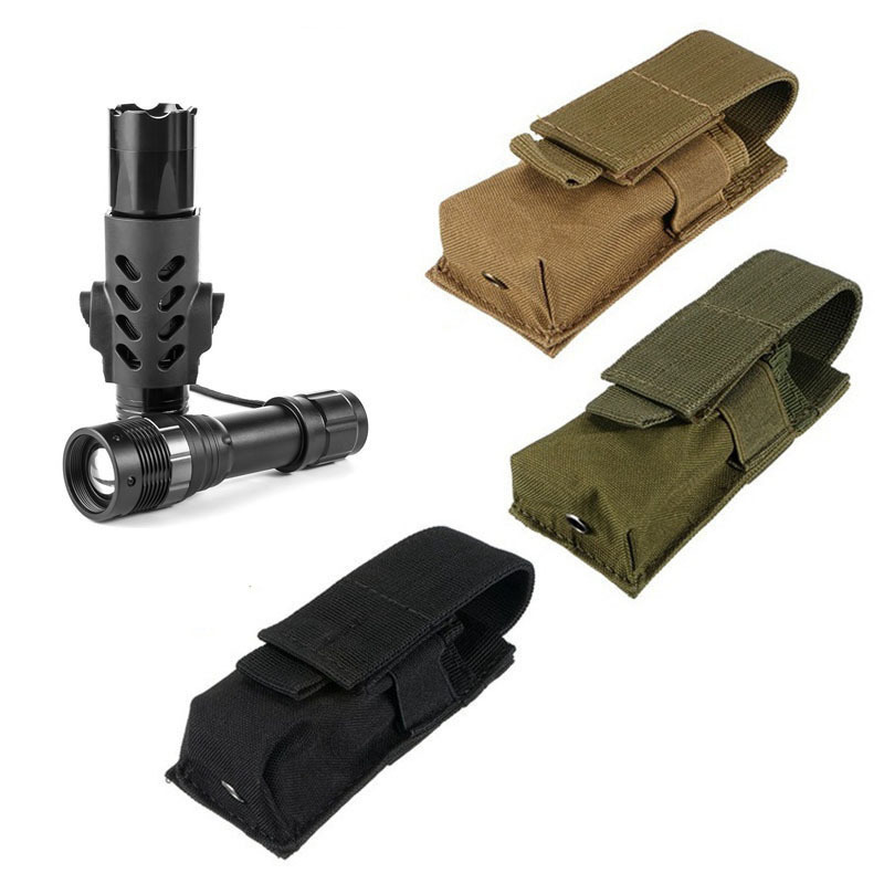Тактический подсумок Molle для – обзор и цена Edc Carry Flashlight