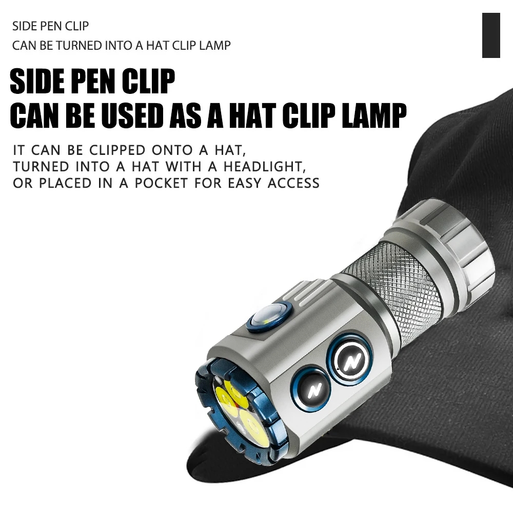 Мощный перезаряжаемый фонарик  – обзор и цена Edc Carry Flashlight