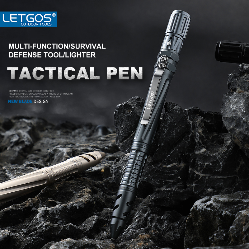 Тактическая ручка LETGOS из ал – обзор и цена Pen Tactical Glass